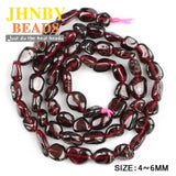Garnet Irregular Gravel Chip Loose Beads 4~6mm Natural Stone Jewelry DIY