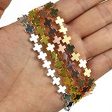 Hematite Natural Stone 8mm Spacer Beads for Jewelry Making