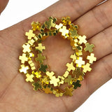 Hematite Natural Stone 8mm Spacer Beads for Jewelry Making