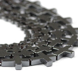 Jesus Cross Hematite Beads Natural Stone 4-10MM Loose Beads