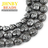 Lion Buddha Maitreya Hematite Beads for Bracelet Making