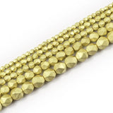 Matte Round Hematite Natural Stone Beads 3/4/6/8mm