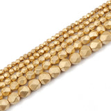 Matte Round Hematite Natural Stone Beads 3/4/6/8mm