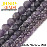 Natural Purple Crystal Stone Beads 4/6/8/10/12MM
