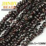 Natural Garnet Irregular Gravel Beads High Stone Strand DIY