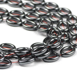 Hematite 16x12MM Natural Stone Spacers Beads