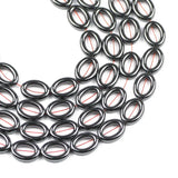 Hematite 16x12MM Natural Stone Spacers Beads