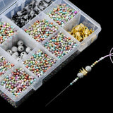 JHNBY 24/12 Grid Compartment Storage Box Earring Ring Jewelry Beads Case