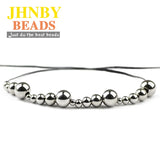 Stainless Steel Spacer Beads 3/4/5/6/8MM Round Loose Beads