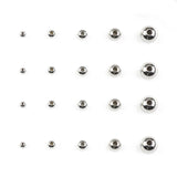 Stainless Steel Spacer Beads 3/4/5/6/8MM Round Loose Beads