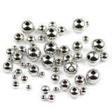 Stainless Steel Spacer Beads 3/4/5/6/8MM Round Loose Beads