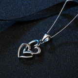 S925 Silver Women's Necklace & Mini Heart Pendant