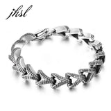 Men's Stainless Steel Statement Bracelet