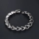 Men's Stainless Steel Statement Bracelet