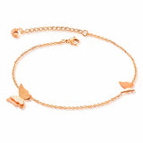 Butterfly Charm Anklet for Women - Beach Foot Chain Jewelry