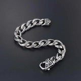 Men's Stainless Steel Link Chain Bracelet Bangle
