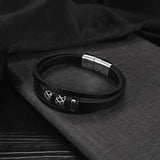 Men Magnet Wrap Bracelets Stainless Steel Party Gift