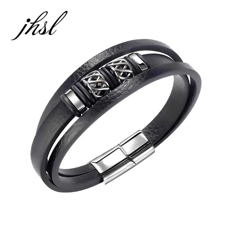 Men Magnet Wrap Bracelets Stainless Steel Party Gift