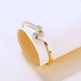 Female Stainless Steel Bracelets Bangles Silver Rose Jewelry