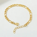 Unisex Chain Bracelets Charm Silver Stainless Steel Bangles Jewelry
