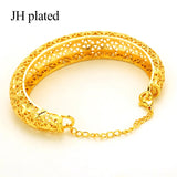 Ethiopian Bangle for Women/girl Dubai Bride Wedding Bracelet Africa Arab Jewelry