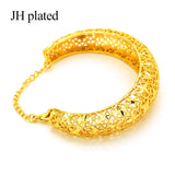 Ethiopian Bangle for Women/girl Dubai Bride Wedding Bracelet Africa Arab Jewelry