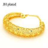 Ethiopian Bangle for Women/girl Dubai Bride Wedding Bracelet Africa Arab Jewelry