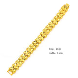 Men's Wide Bangle for Women Hand Chain Ethiopian/Arab