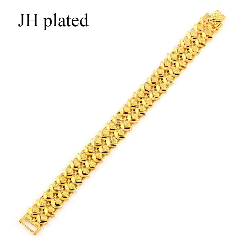 Ethiopian/Arab Men's Bracelet Wide Bangle for Women Jewelry