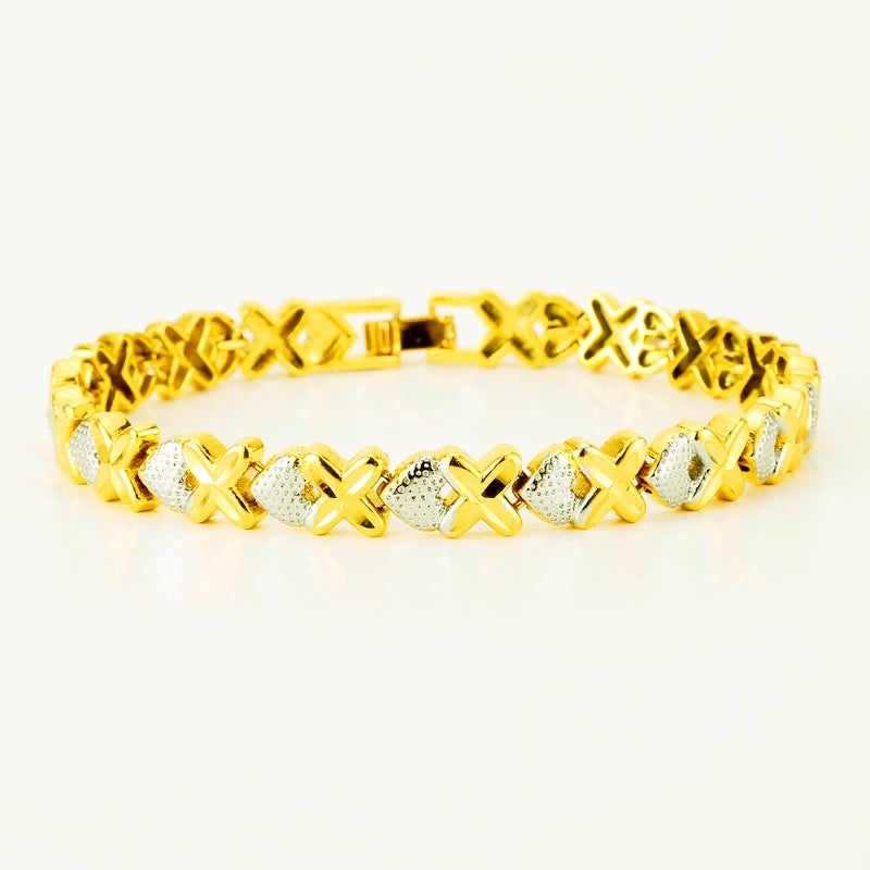 Heart bracelet romantic Dubai/African/Indian women jewelry