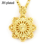 Flower Necklace with Pendant Women/Men Jewelry Gift Party
