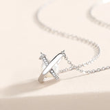 JIALY S925 Silver Rotating Globe Necklace for Women