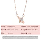 JIALY S925 Silver Rotating Globe Necklace for Women