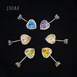 925 Silver Heart Belly Button Piercing Body Jewelry