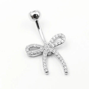 925 Sterling Silver Belly Button Ring Navel Rings