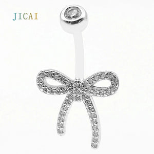 925 Sterling Silver Belly Button Ring Navel Rings