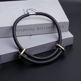Exaggerated Big CCB Pendant Choker Necklace For Women