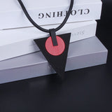 Handmade Choker Necklace Square Triangle Pendant Collar Jewelry Neck Decoration