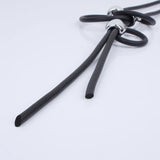 Circle Pendant Necklace Harajuku Adjustable Circles Necklace Women Neck Decorati