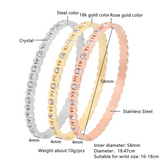 Stainless Steel Bracelet Bangle For Women Jewelry Spain Joyas Bijoux Femme Gift