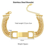 Stainless Steel Jewelry Bracelet For Women Spain Italia Joyas Bijoux Femme Gift