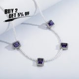 3mm Pearl Necklace Ladies Necklace With Gems High Personality Women Jewelry