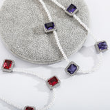 3mm Pearl Necklace Ladies Necklace With Gems High Personality Women Jewelry