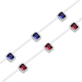 3mm Pearl Necklace Ladies Necklace With Gems High Personality Women Jewelry