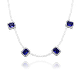 3mm Pearl Necklace Ladies Necklace With Gems High Personality Women Jewelry