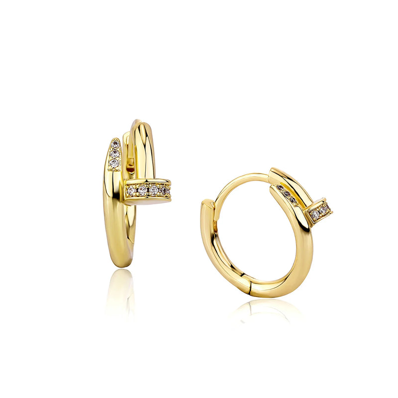 Prong Setting Zircon Willow Nails Bracelet for Men and Women