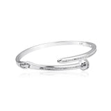 Prong Setting Zircon Willow Nails Bracelet for Men and Women