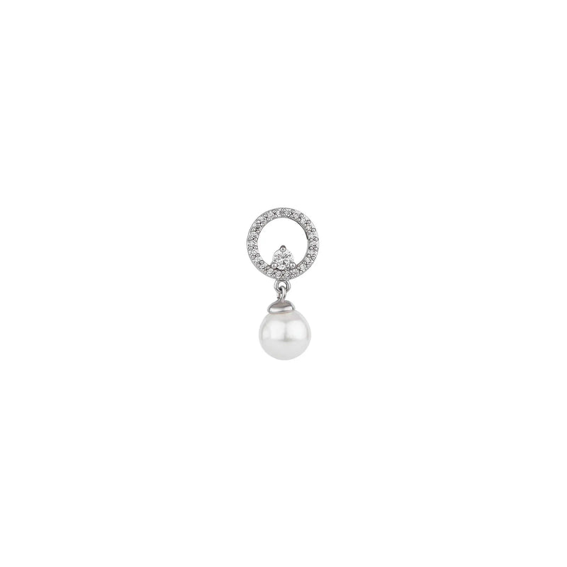 Pearl Earrings For Women Round Wedding Earrings Jewelry Gift