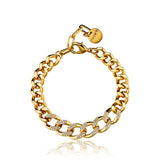 Hip-Hop Rock Zircon Cuba Adjustable Length Neutral Bracelet