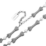European and American Style CZ Iced Choker Necklace for Men and Women